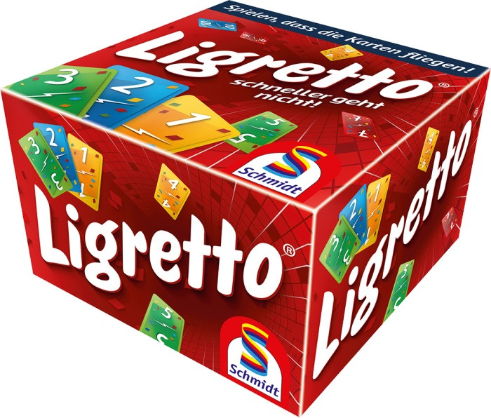 Ligretto piros (01308) Ligretto red, Dutch Blitz(01301), Ligretto rot – fő nézet