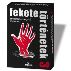   Fekete történetek 3 Black Stories 3 Card Game, Schwarze Geschichten kartenspiel