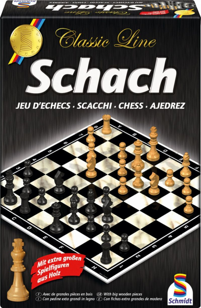 Sakk nagy figurákkal (49082) Schach, mit extra großen Spielfiguren – fő nézet