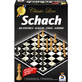   Sakk nagy figurákkal (49082) Schach, mit extra großen Spielfiguren
