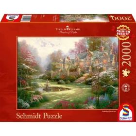   Gardens beyond Spring Gate, Thomas Kinkade, 2000 db (57453) Landsitz
