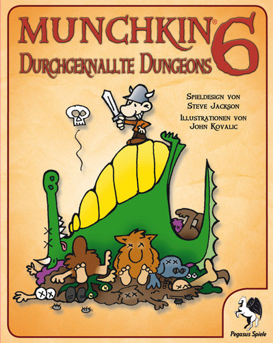 Munchkin 6: A kazamata zamata Munchkin 6: Demented Dungeons – fő nézet