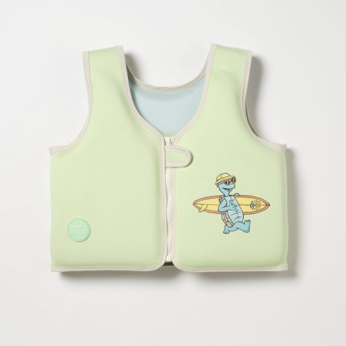 Sunnylife gyerek úszómellény 3-6 év - Shred Turtle Aqua – fő nézet