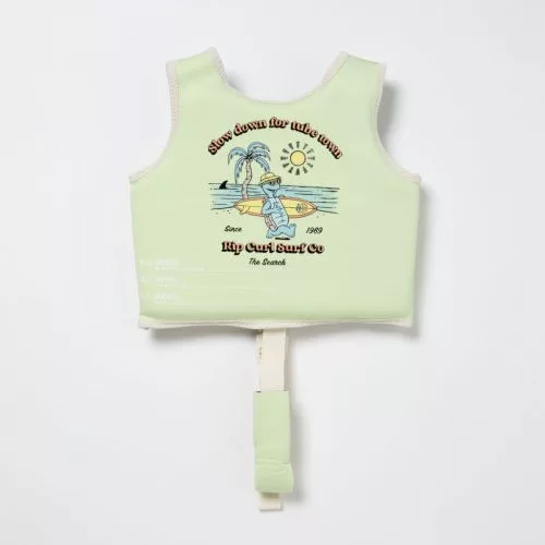 Sunnylife gyerek úszómellény 1-2 év - Shred Turtle Aqua