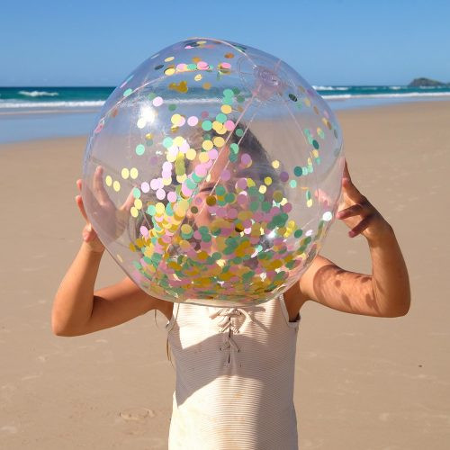 Sunnylife felfújható strandlabda - Confetti – alternatív kép 1