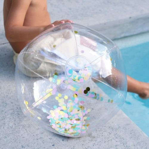 Sunnylife felfújható strandlabda - Confetti – alternatív kép 3