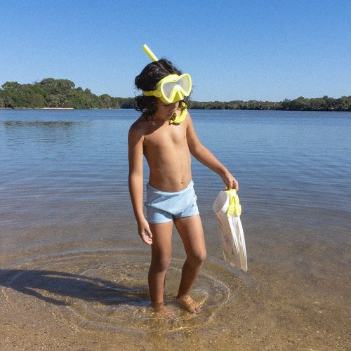 Sunnylife gyerek búvárszett közepes - The Sea Kids Yellow – alternatív kép 1