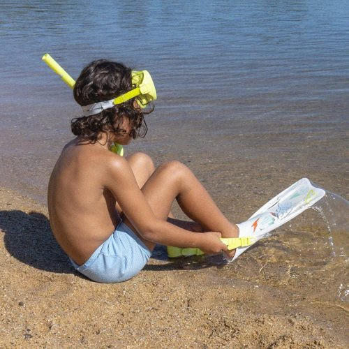 Sunnylife gyerek búvárszett közepes - The Sea Kids Yellow – alternatív kép 3
