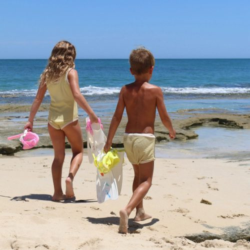 Sunnylife gyerek búvárszett közepes - The Sea Kids Yellow – alternatív kép 4