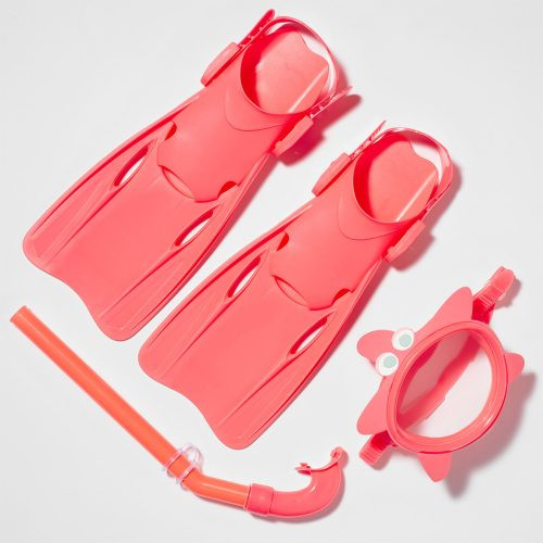 Sunnylife gyerek búvárszett kicsi - Melody the Mermaid Pink – fő nézet