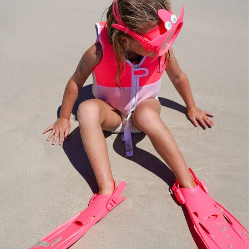 Sunnylife gyerek búvárszett kicsi - Melody the Mermaid Pink – alternatív kép 2