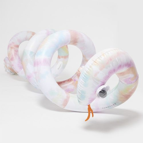 Sunnylife óriás felfújható kígyó - Tie Dye – fő nézet