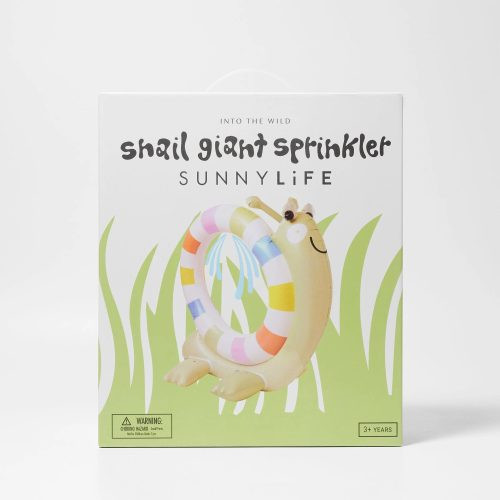 Sunnylife felfújható spriccelő játék - Snail Into the Wild – alternatív kép 4