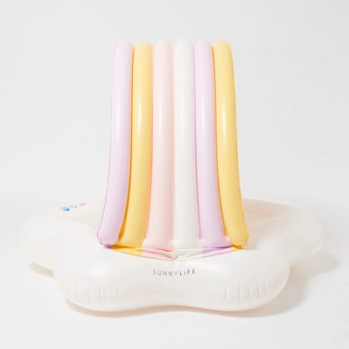 Sunnylife felfújható baba pancsoló árnyékolóval - Princess Swan – alternatív kép 2