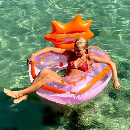 Sunnylife Luxe úszógumi - Strawberry Pink – alternatív kép 1