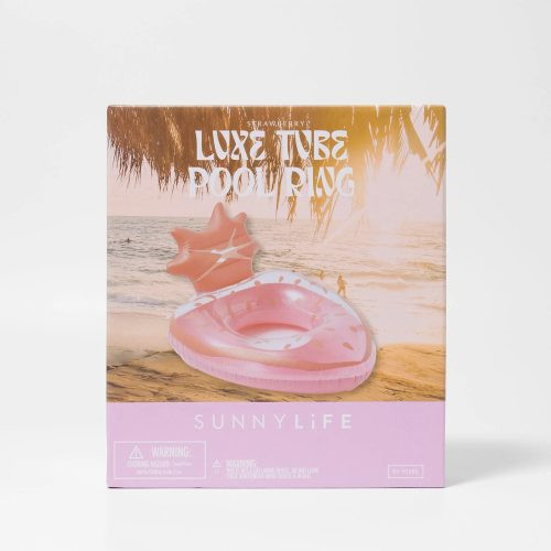 Sunnylife Luxe úszógumi - Strawberry Pink – alternatív kép 4