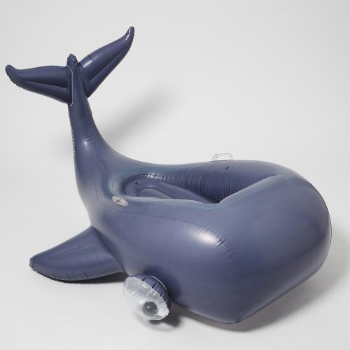 Sunnylife Luxe Ride-On matrac - Moby Dick Navy – fő nézet
