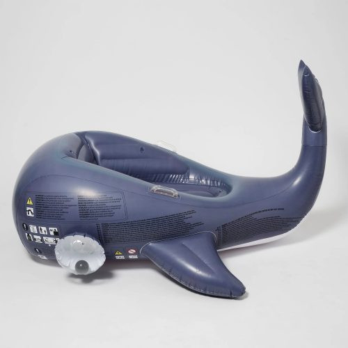 Sunnylife Luxe Ride-On matrac - Moby Dick Navy – alternatív kép 2