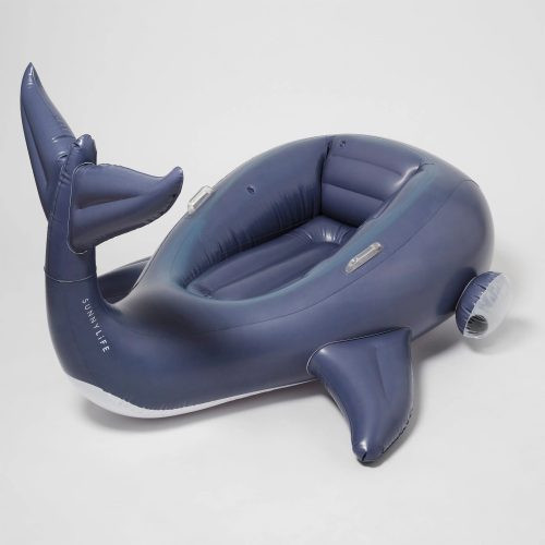 Sunnylife Luxe Ride-On matrac - Moby Dick Navy – alternatív kép 3