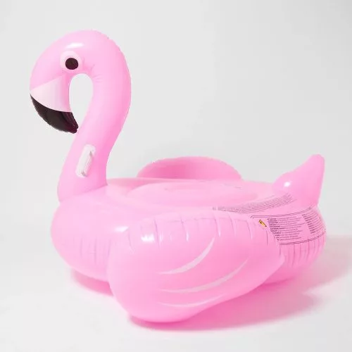 Sunnylife Luxe Ride-On matrac - Rosie the Flamingo Bubblegum Pink