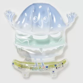   Sunnylife felfújható matrac - Burger Boy The Sea Kids Blue-Lime