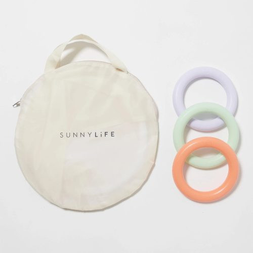 Sunnylife strand játszószőnyeg árnyékolóval - Apple Sorbet – alternatív kép 3