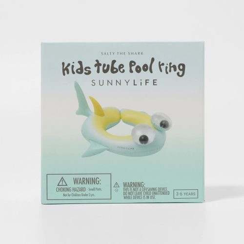 Sunnylife gyerek úszógumi hátul nyitott - Salty the Shark – alternatív kép 5