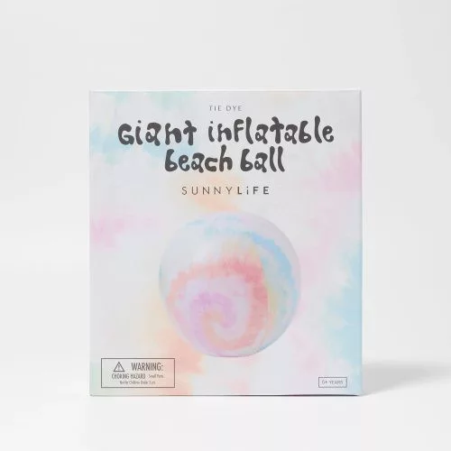 Sunnylife Oriás felfújható strandlabda - Tie Dye