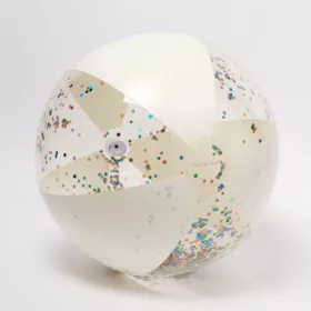 Sunnylife felfújható strandlabda - Cotton Candy Glitter