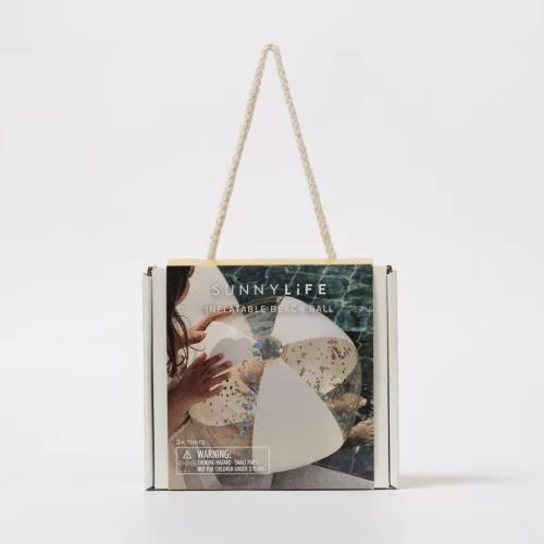 Sunnylife felfújható strandlabda - Cotton Candy Glitter