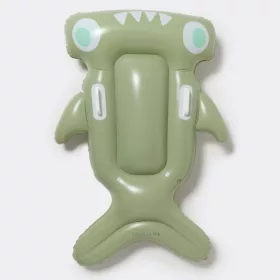 Sunnylife gyerek felfújható matrac - Salty the Shark Khaki