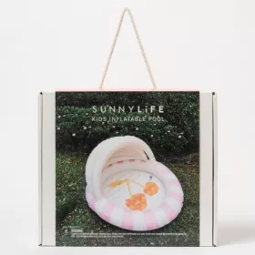   Sunnylife felfújható baba pancsoló árnyékolóval - Cotton Candy Cherry