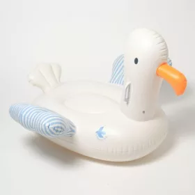   Sunnylife gyerek Ride-On matrac - Sid the Seagull Blue Stripe