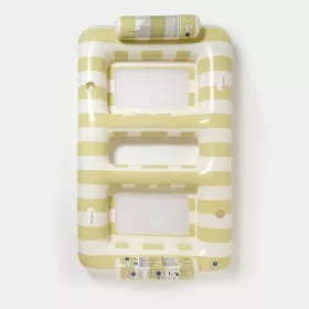   Sunnylife kétszemélyes felfújható függőágy - Float Casa Sand Stripe