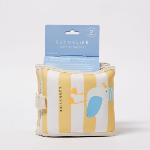Sunnylife neoprén karúszó - Sid the Seagull Mustard Stripe – alternatív kép 1