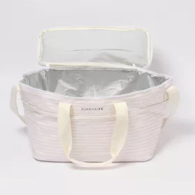 Sunnylife hűtőtáska - Lazy Days Pink Stripe