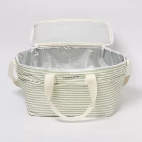 Sunnylife hűtőtáska - La Palma Sage Stripe