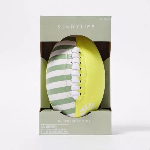 Sunnylife neoprén felfújható rögbi labda - Tides Out Citrus
