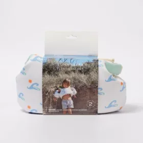   Sunnylife úszómellény karúszóval 4-6 év Sid the Seagull Blue Wave