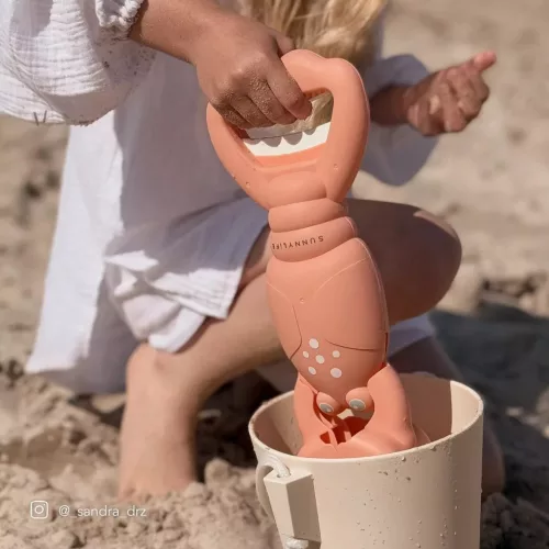 Sunnylife homokozós játék - Lobster Coral, 3–5 év, Piros