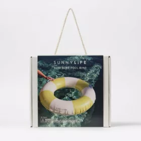 Sunnylife Slim úszógumi - Tides Out Citrus Stripe