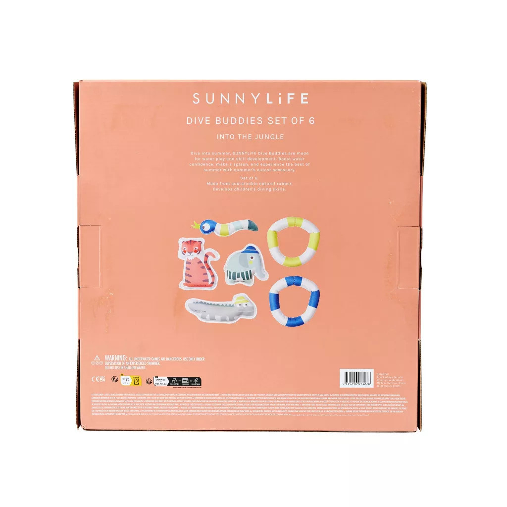 Sunnylife merülőjáték szett (6 db) - Into the Jungle – alternatív kép 6