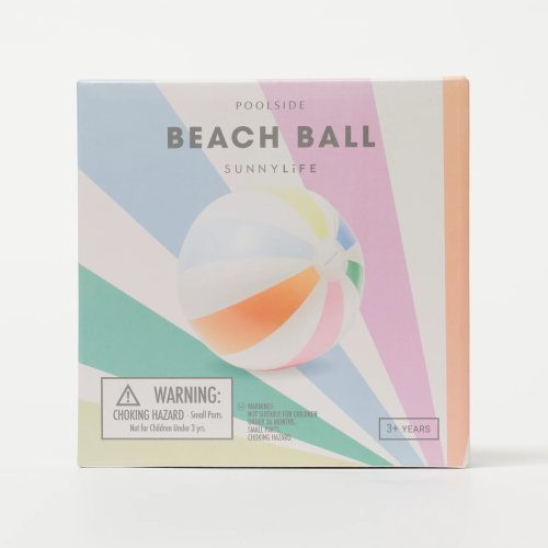 Sunnylife felfújható strandlabda - Pastel Gelato – alternatív kép 3