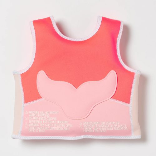Sunnylife úszómellény 1-2 év - Melody the Mermaid Neon Strawberry – alternatív kép 2