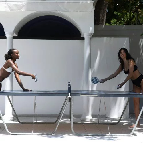 Sunnylife ping pong szett hálóval - Coastal Blue