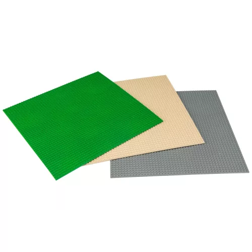 Összeilleszthető kockák 48x48-as alaplapok 3 darabos készlet