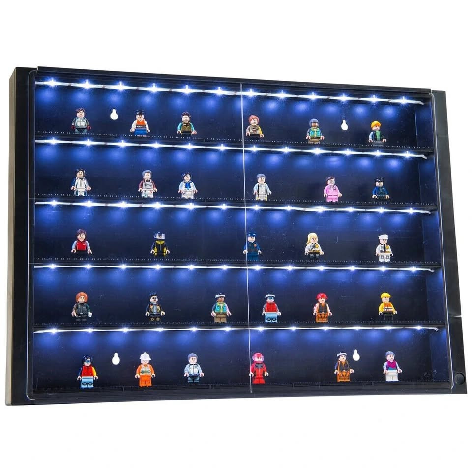 LEGO Minifigurához display 5 szintes LED lámpákkal – alternatív kép 3