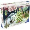 Ravensburger Karácsony a világ körül adventi naptár - 24 x 54 darabos kirakó, 6–8 év