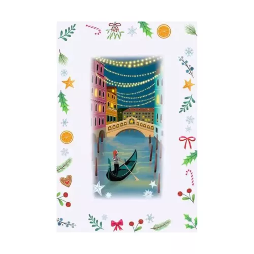 Ravensburger Karácsony a világ körül adventi naptár - 24 x 54 darabos kirakó, 6–8 év