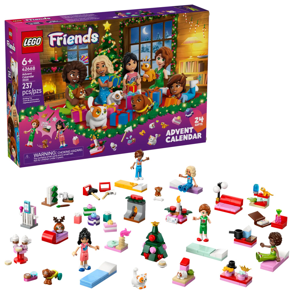 LEGO Friends 42668 Adventi naptár 2025 – alternatív kép 1